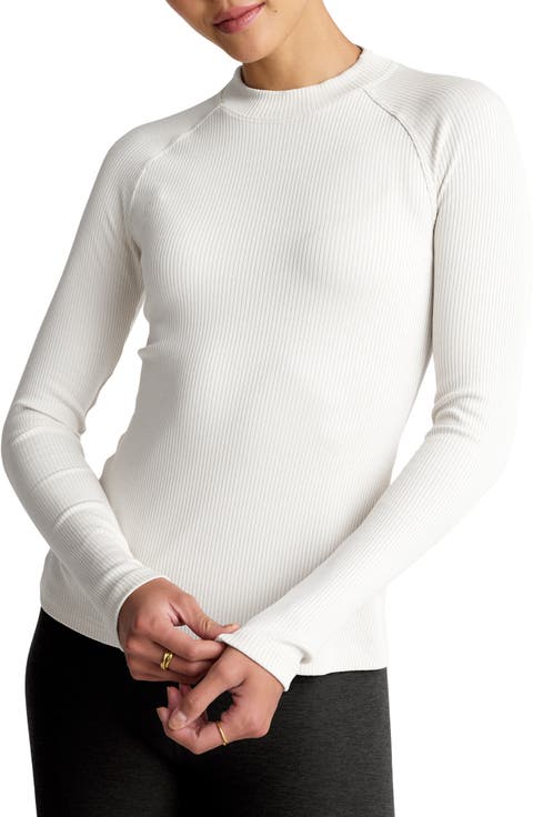 Contours Mock Neck Top