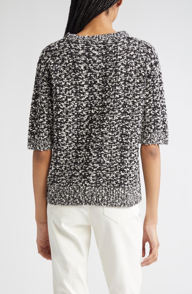 Lafayette 148 New York Marled Crewneck Sweater, Alternate, color, 