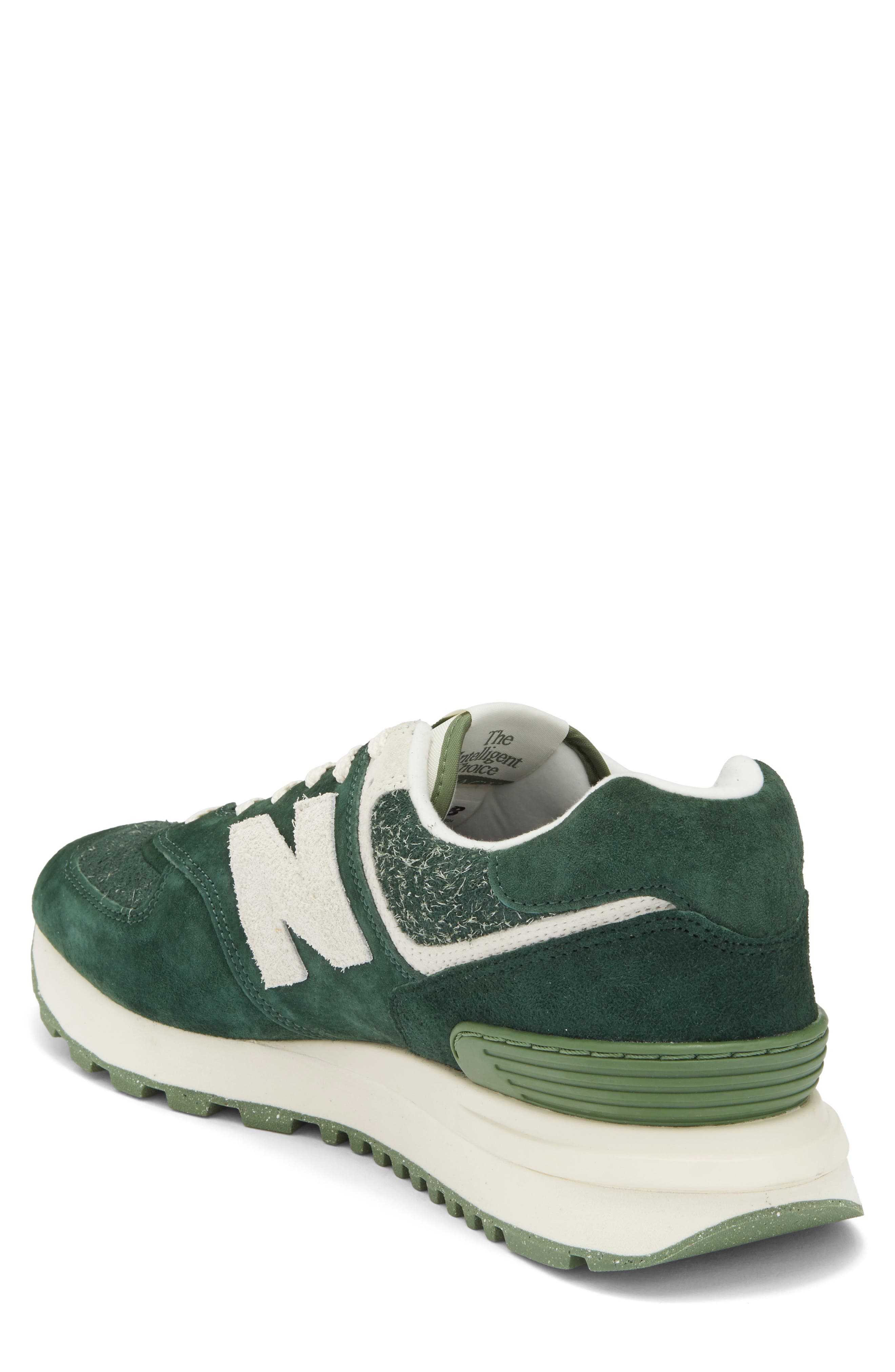 New Balance Gender Inclusive 574 Sneaker, Alternate, color, Jungle Green/ Turtledove