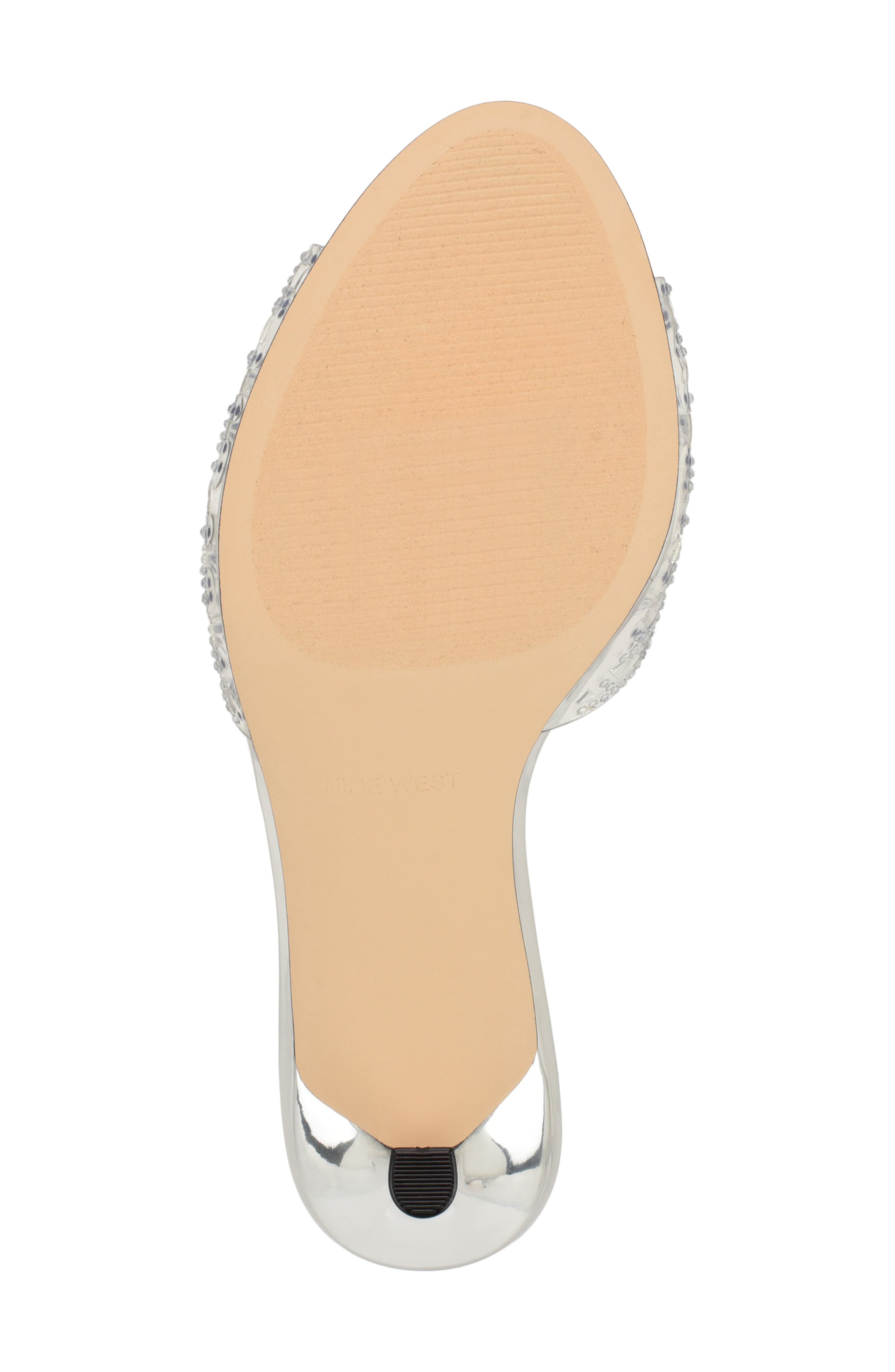 Mazzy Slide Sandal, Alternate, color, CLEAR
