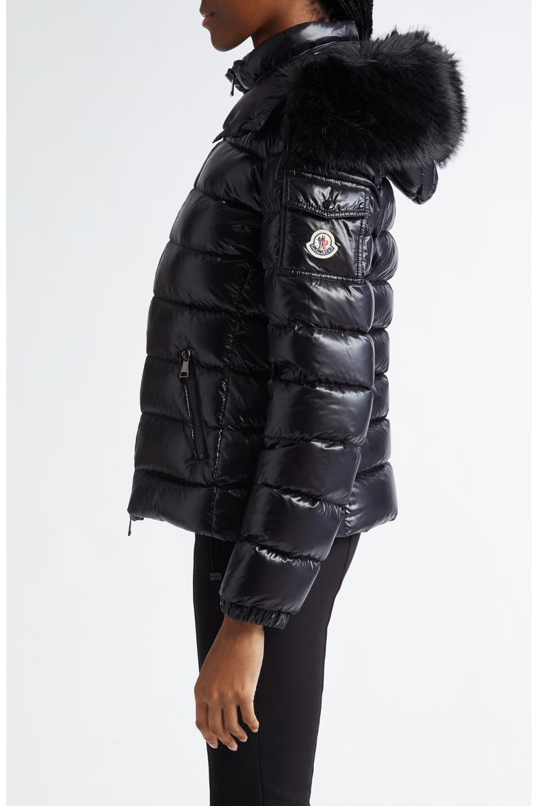 Badyf Hooded Down Jacket, Alternate, color, BLACK/ BLACK