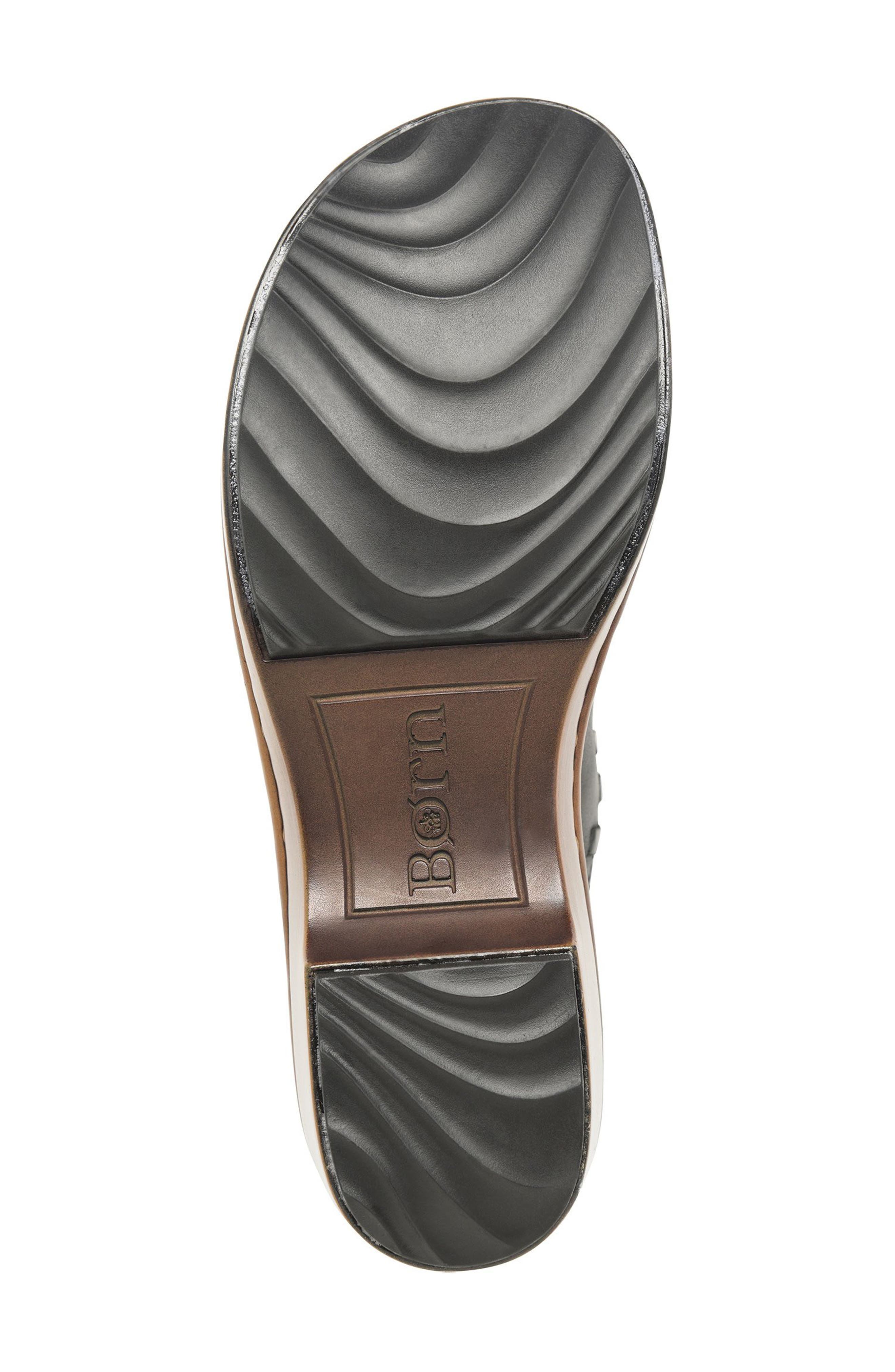 Børn Telly Slingback Clog, Alternate, color, Black Leather