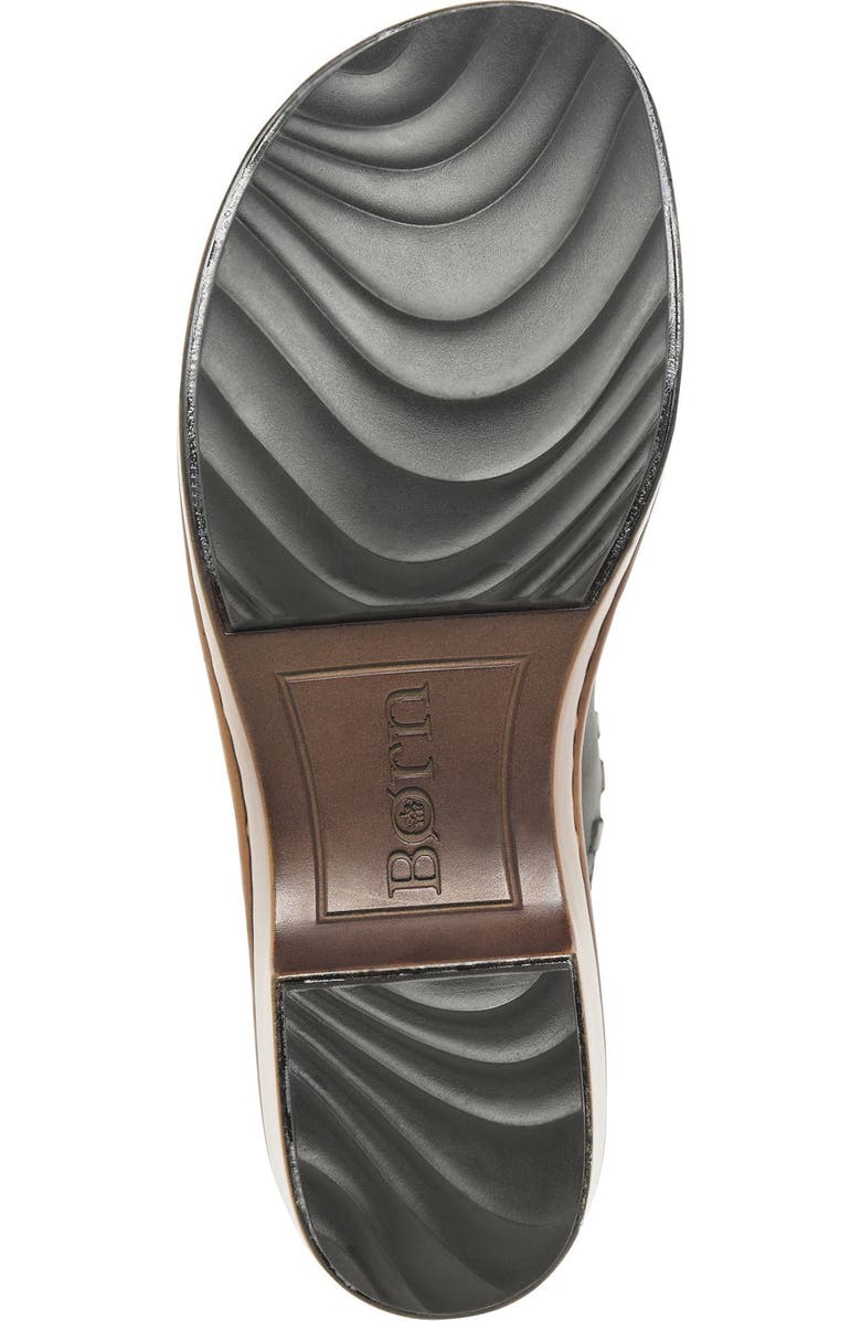 Børn Telly Slingback Clog, Alternate, color, Black Leather