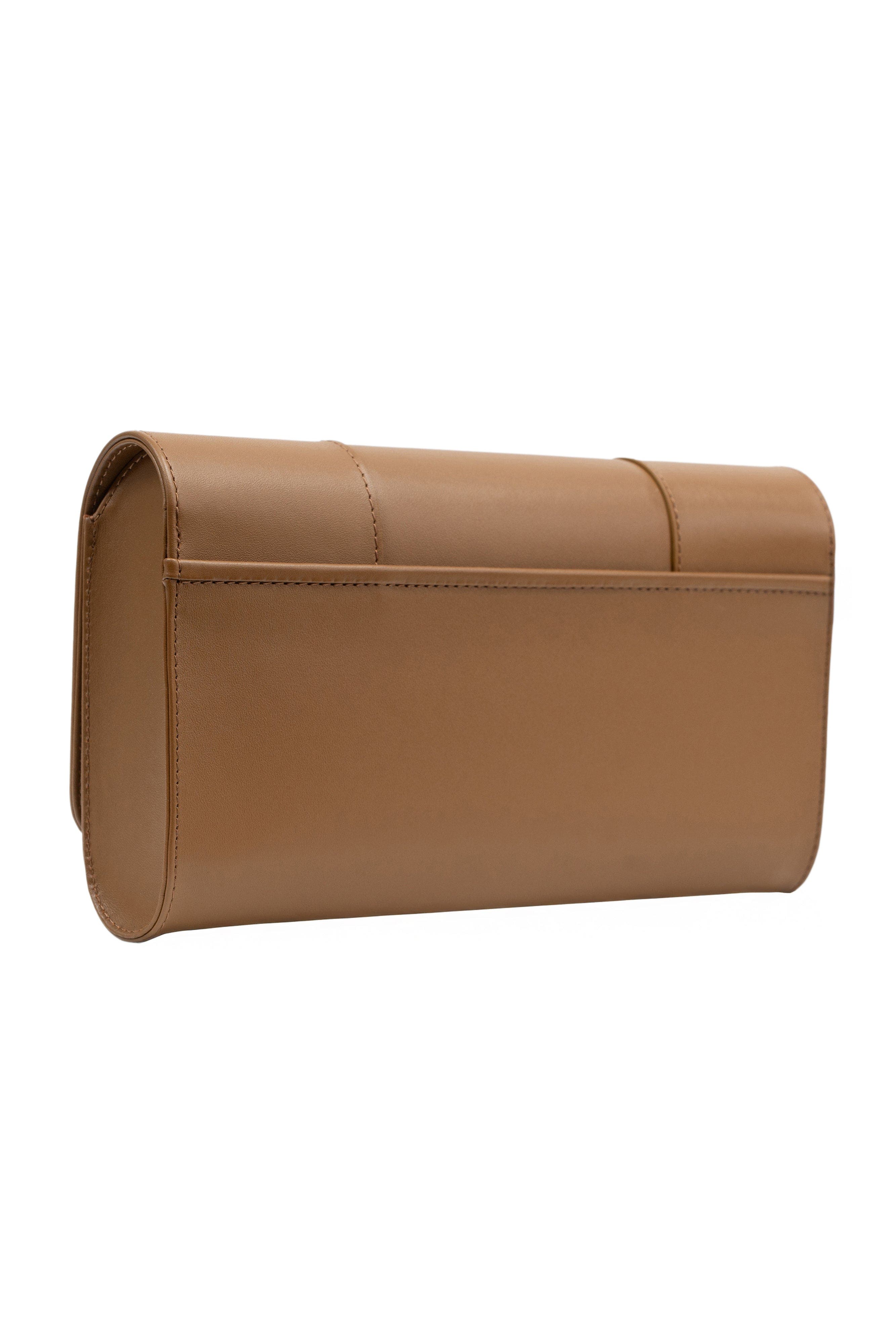 PERRIN PARIS L'Eiffel Ecaille Clutch, Alternate, color, Spice