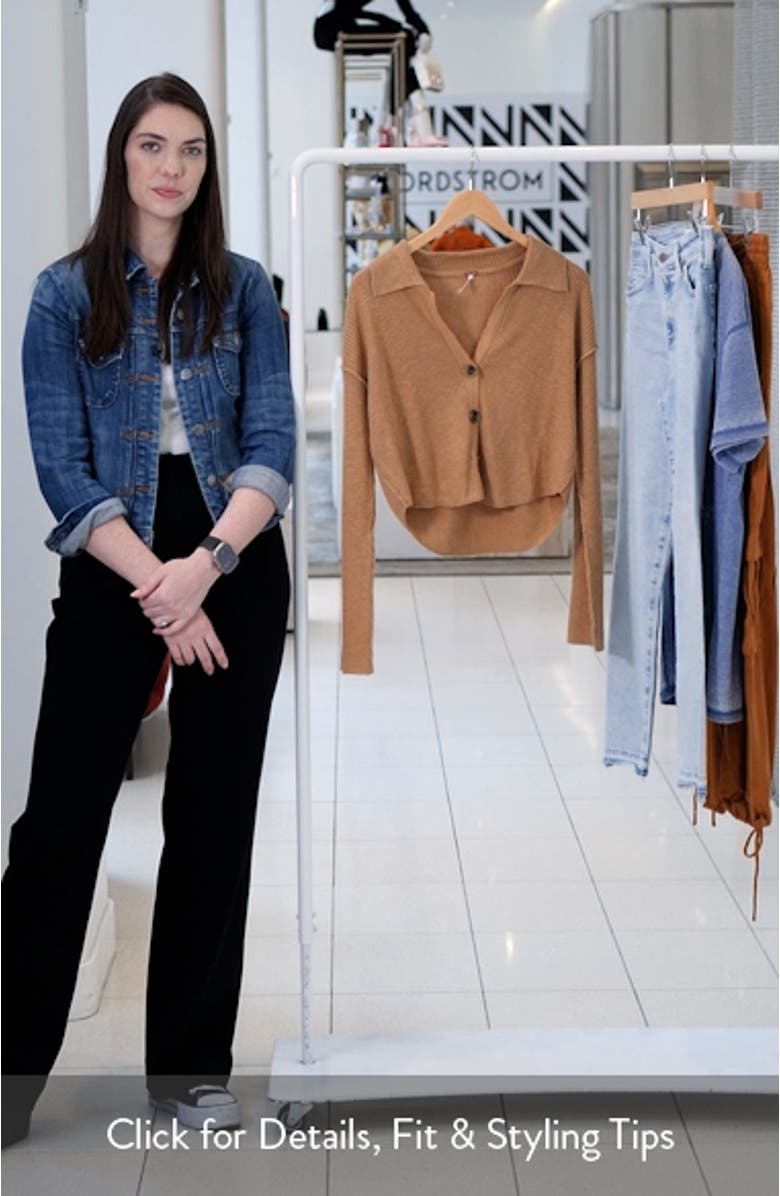 Ella Button-Up Sweater, sales video thumbnail