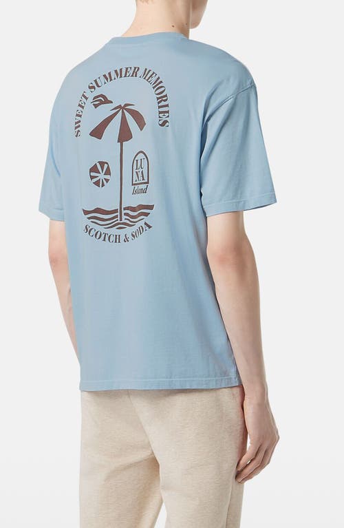 Scotch & Soda Regular Fit Logo Graphic T-shirt