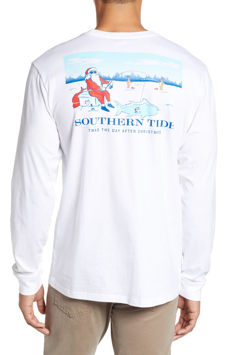 Southern Tide 'Twas the Day After Christmas T-Shirt, Alternate, color, 