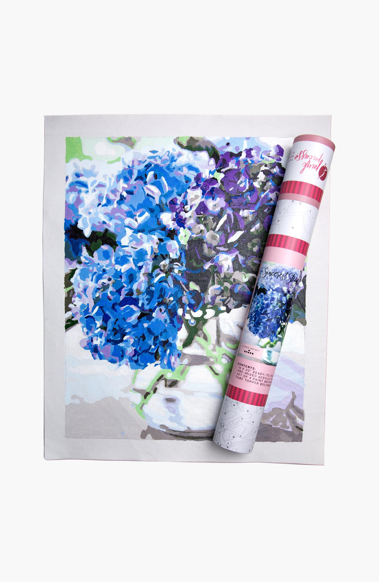 Pink Picasso Kits Sincerest Stems Paint by Numbers Kit, Alternate, color, Blues / Purples