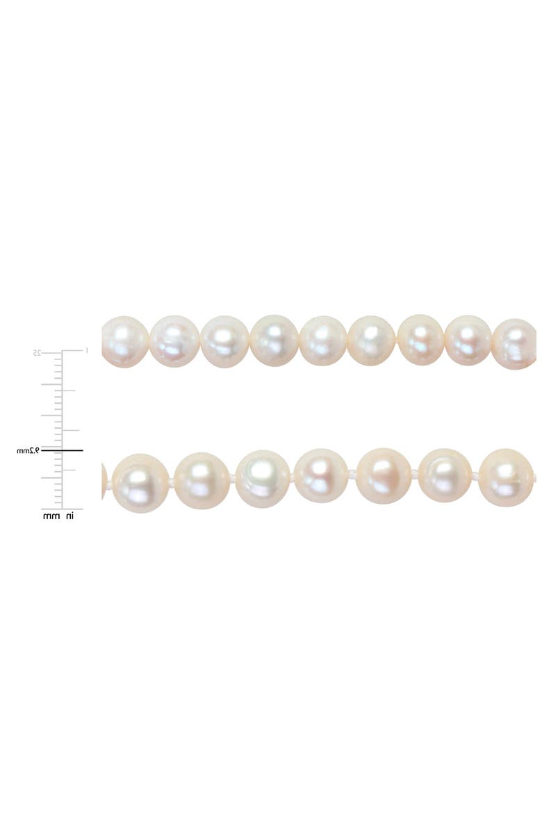 Cultured Freshwater Pearl Necklace & Bracelet Set, Alternate, color, PEARL