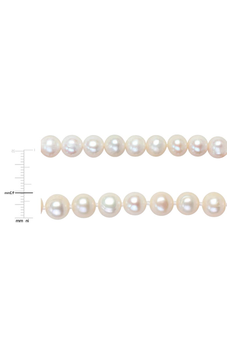DELMAR Cultured Freshwater Pearl Necklace & Bracelet Set, Alternate, color, Pearl