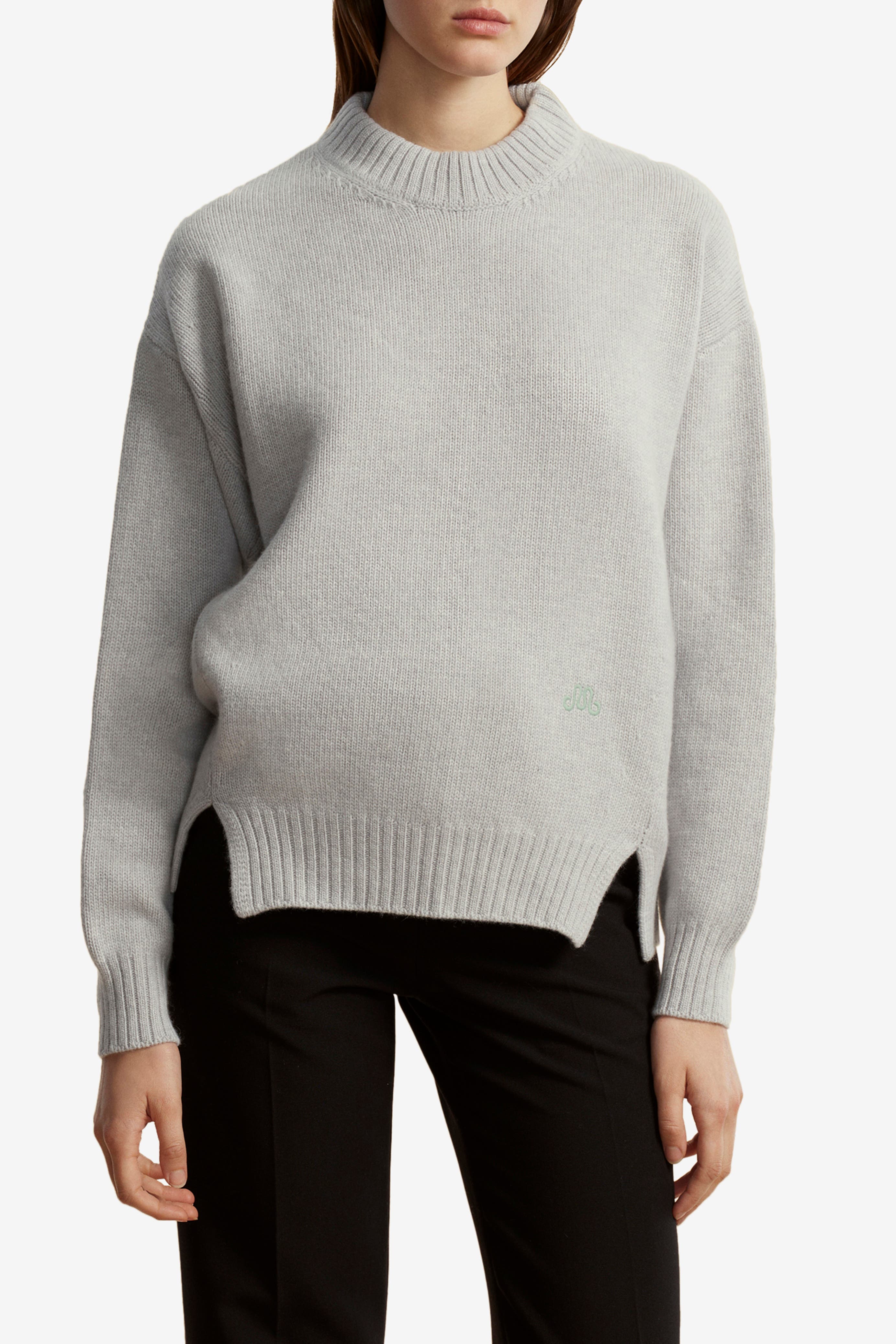 Marina Moscone Pullover in Grey 