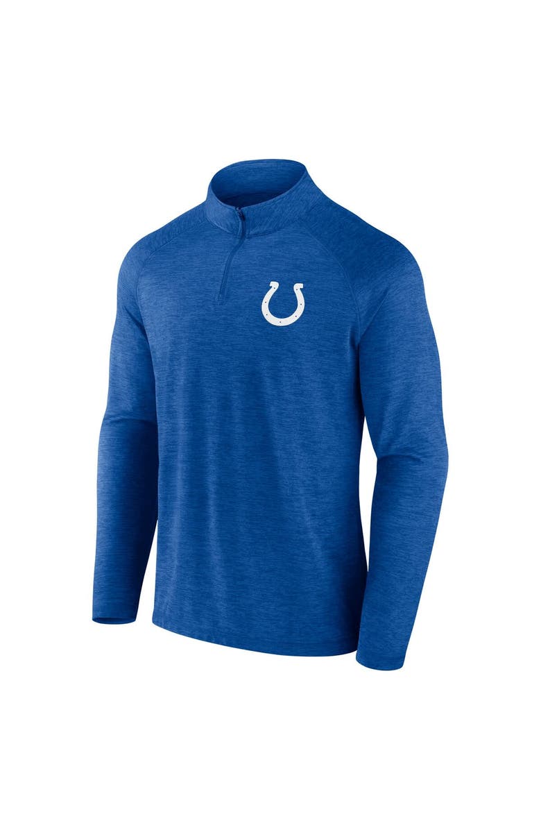FANATICS Men's Fanatics Royal Indianapolis Colts Head-to-Head Raglan Quarter-Zip Jacket, Alternate, color, Royal