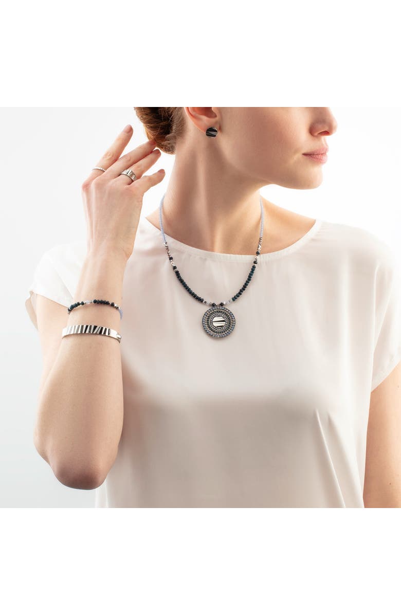 COEUR DE LION Classic Wave Silver Bracelet, Alternate, color, Silver