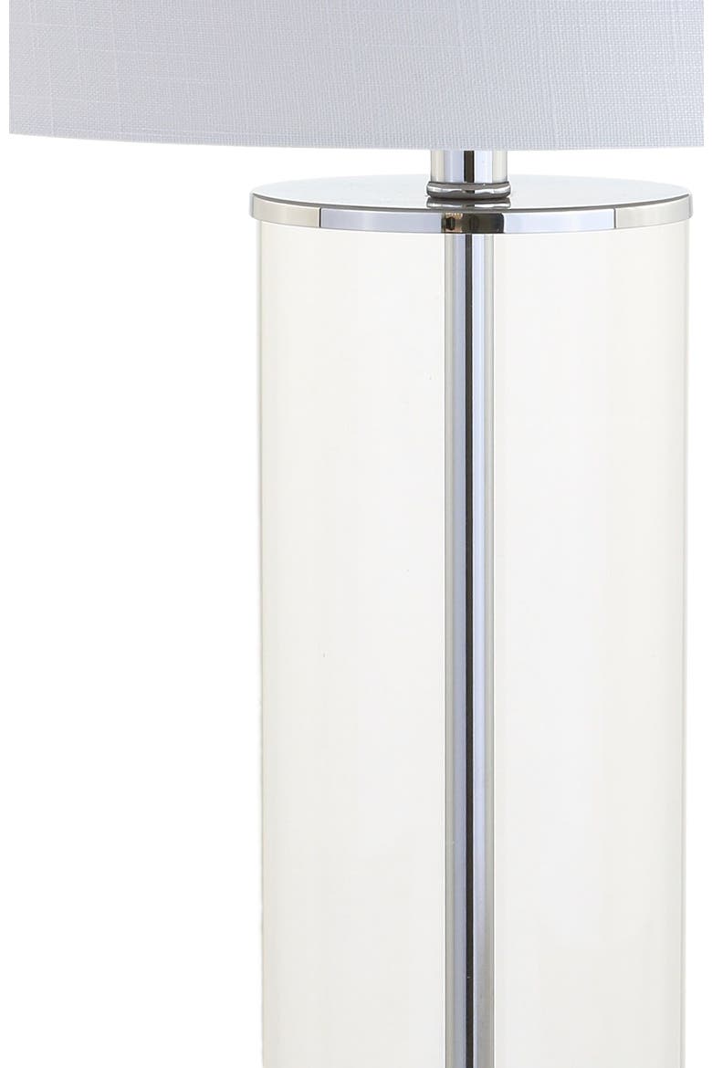 Collins 29.25" Glass LED Table Lamp, Alternate, color, Clear/Chrome