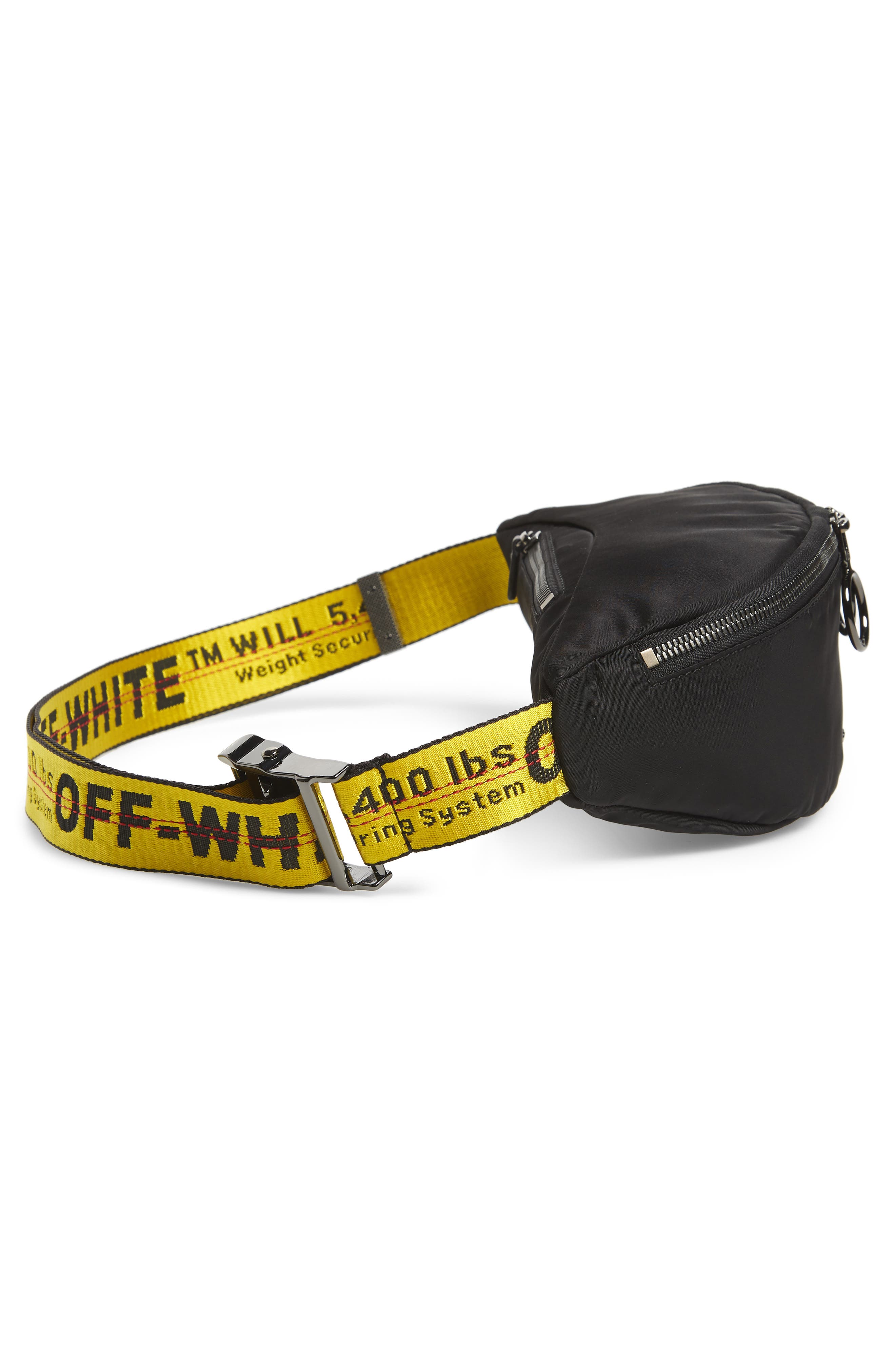 Off-White Industrial Belt Bag, Alternate, color, 