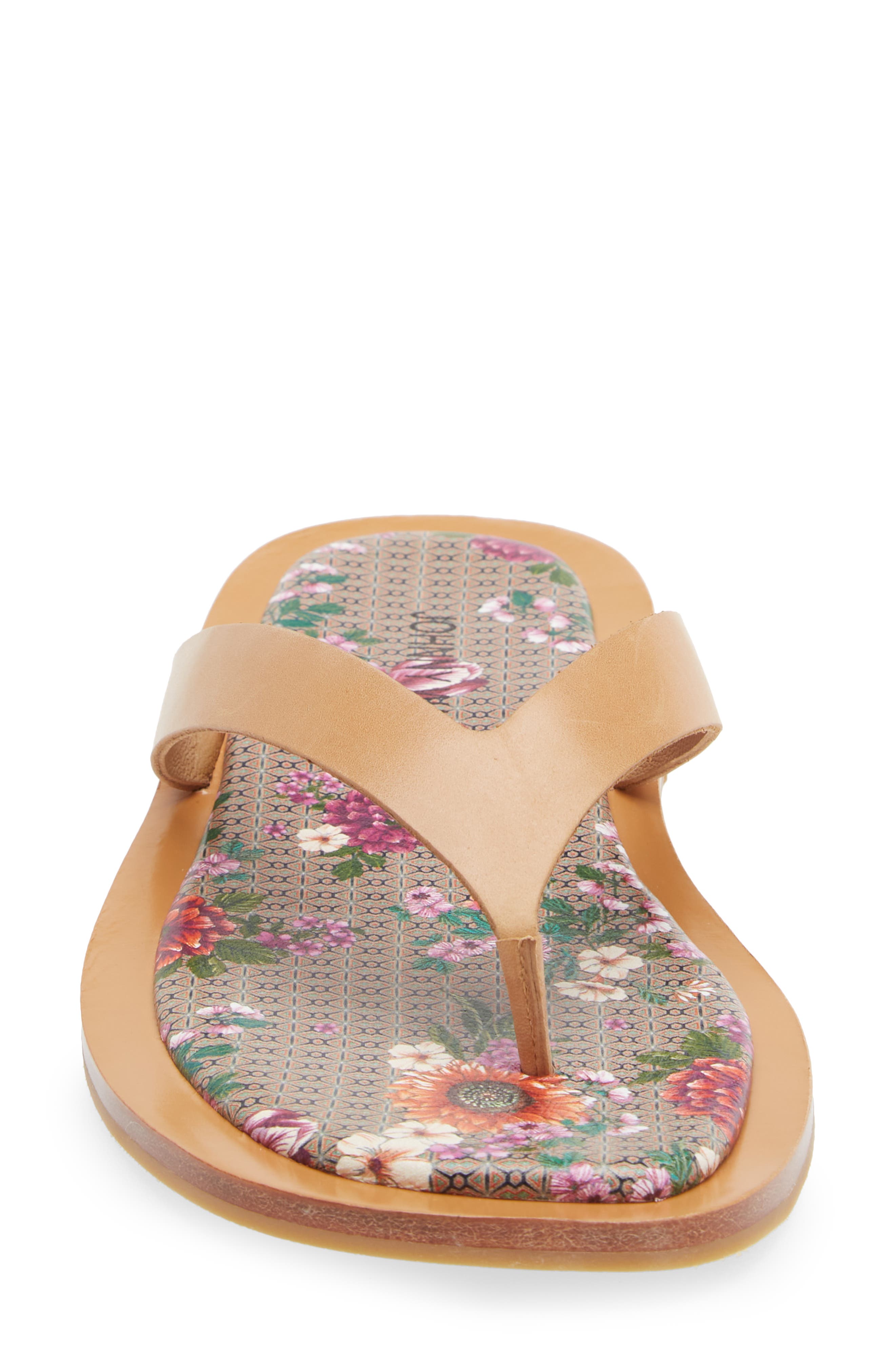 Johnny Was Jenna Flip Flop, Alternate, color, 