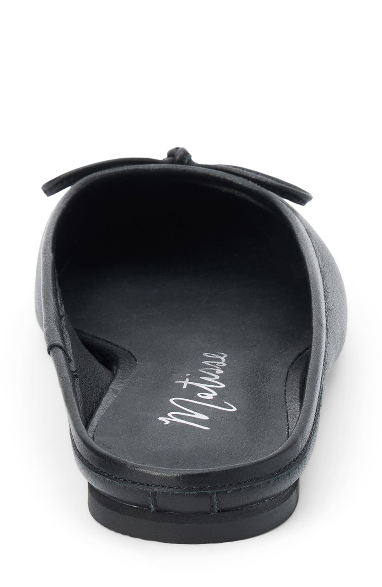 Matisse Remy Square Toe Mule, Alternate, color, Black