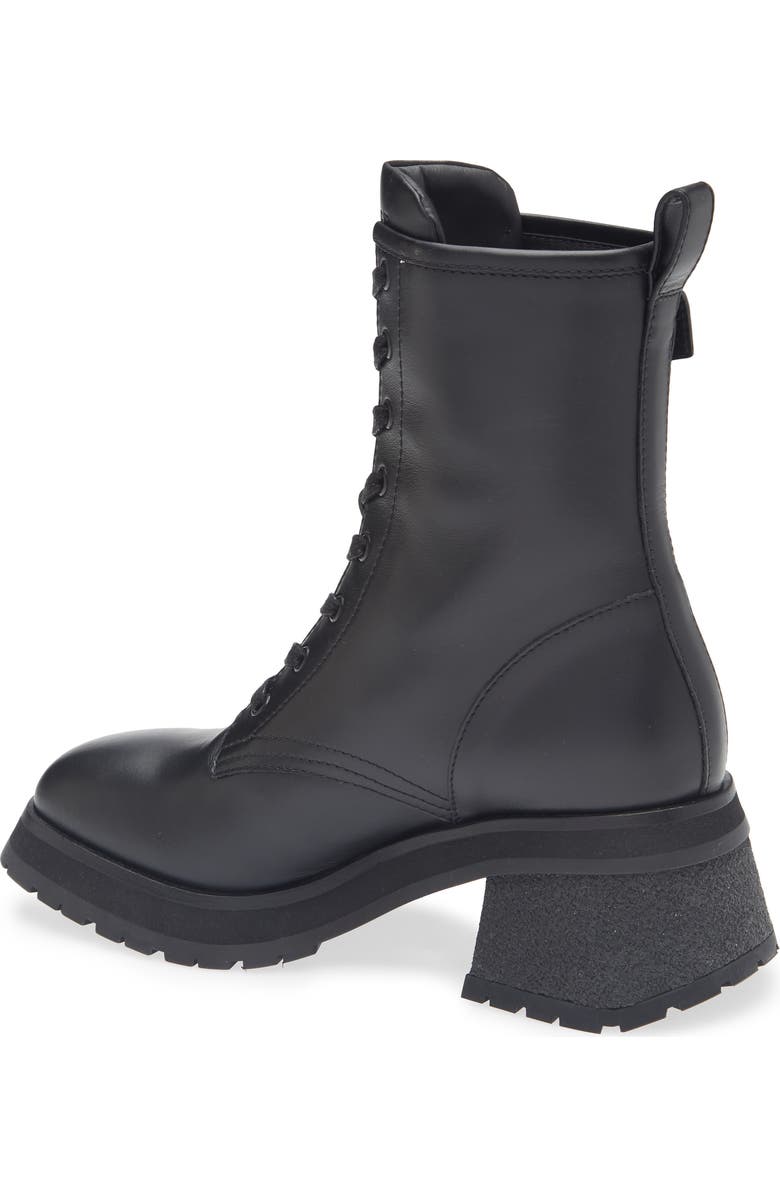 Moncler Gigi Logo Pocket Boot, Alternate, color, Black