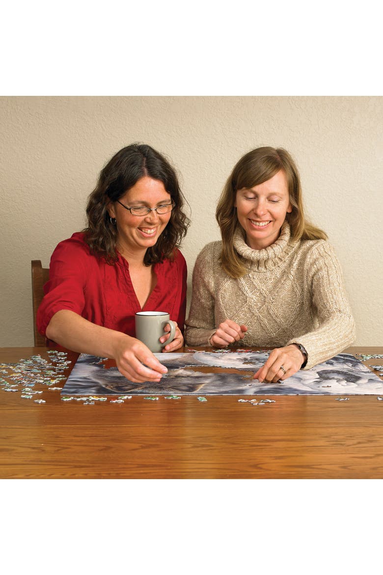 1000 Piece Puzzle Master Of The North Reference Poster Included, Alternate, color, Multicolored