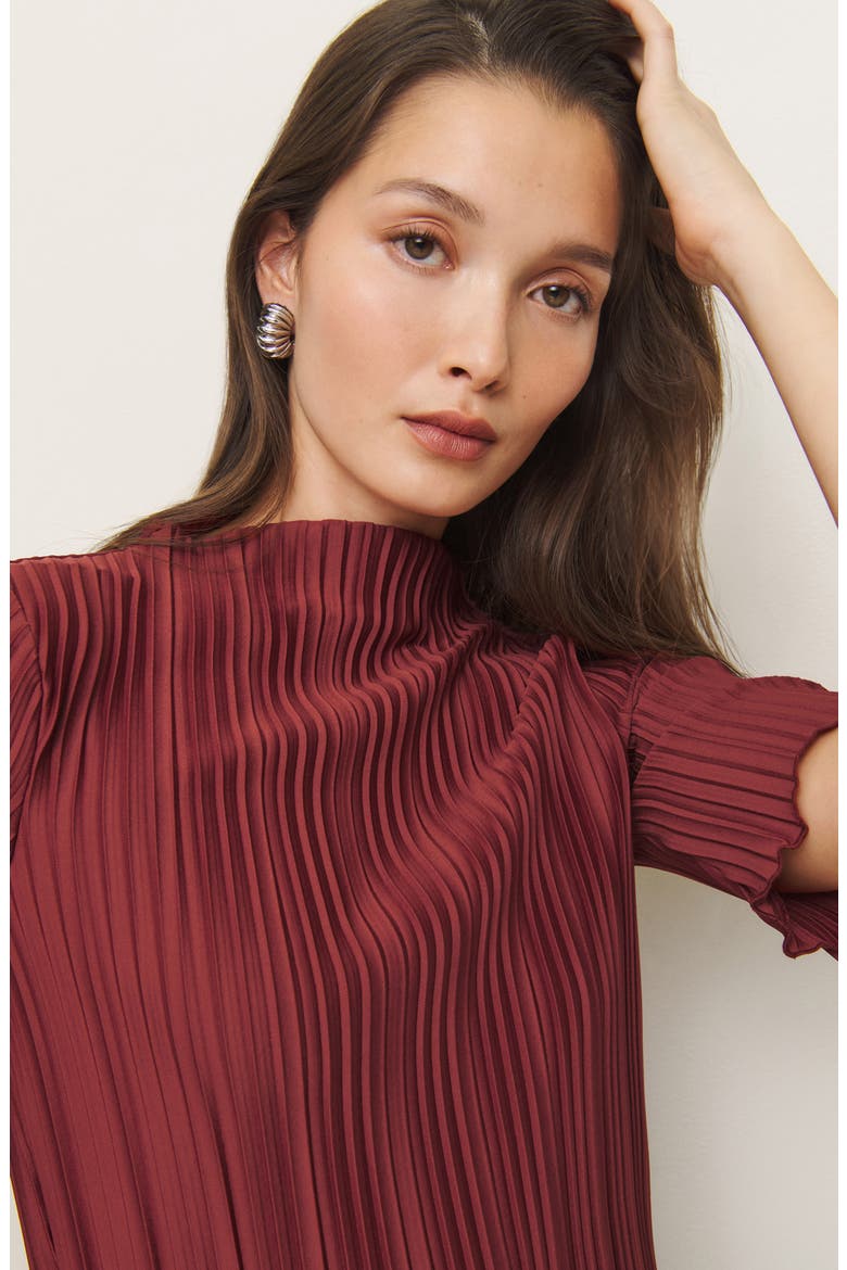 Spencer Knit Top, Alternate, color, BURNT RED
