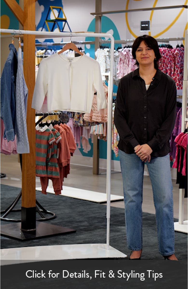 Three-Quarter Sleeve Crop Bolero, sales video thumbnail