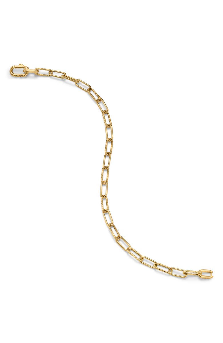 David Yurman Men's DY Madison<sup>®</sup> Chain Bracelet in 18K Yellow Gold, 4mm, Alternate, color, Gold