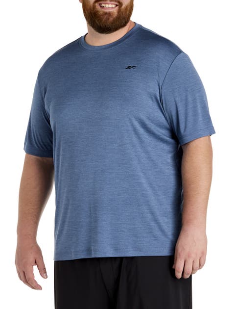 Big & Tall ID Train Melange Performance Tee