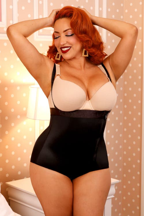 Shapellx Eco Contour Seamless Shaping Panty In Jet Black