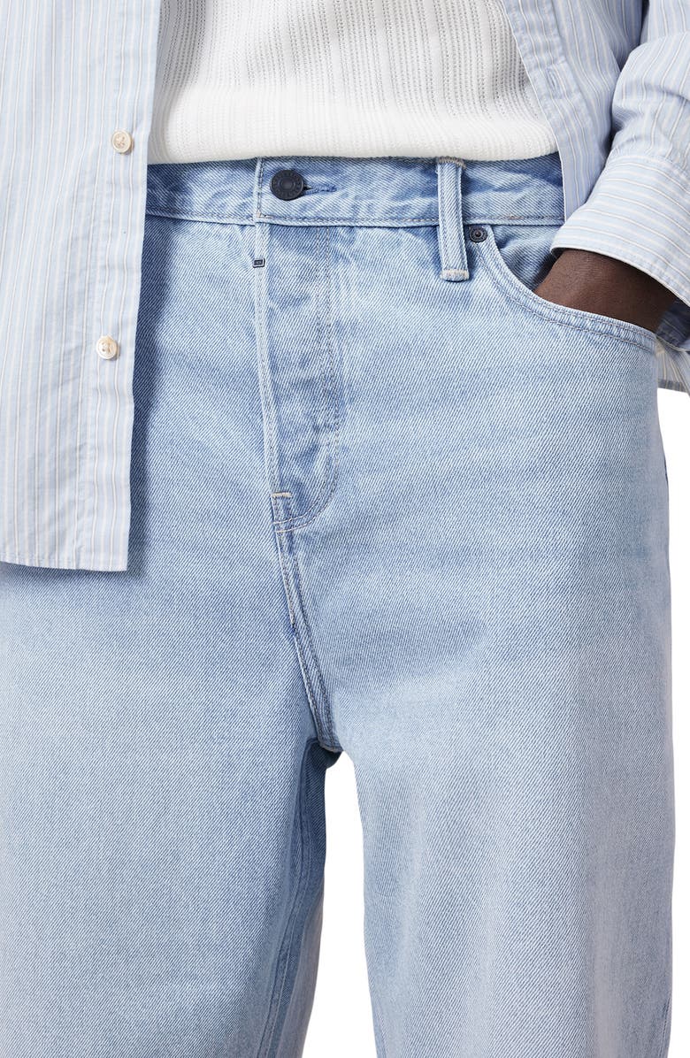 AllSaints Alva Relaxed Fit Denim Shorts, Alternate, color, Pale Indigo Blue