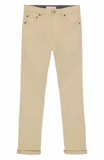 Lucky Brand Kids' Slim Fit Five-Pocket Twill Pants