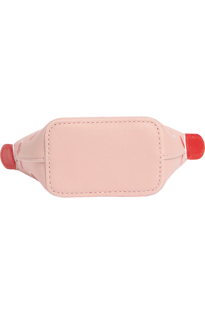 Longchamp Heart Print Nano Crossbody Bag, Alternate, color,