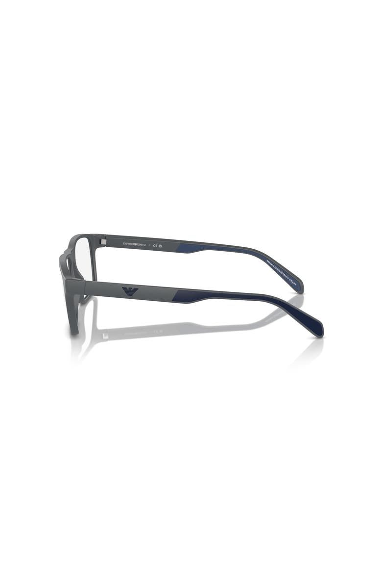 56mm Rectangle optical glasses, Alternate, color, Grey