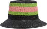 Brixton Ellee Festival Straw Bucket Hat