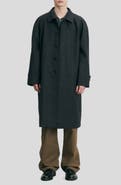 Dunst Gender Inclusive H-Line Wool Mac Coat