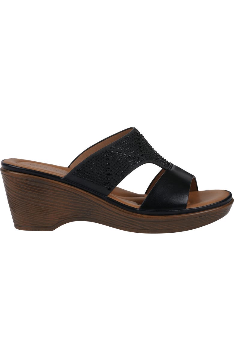 GC SHOES Everi Wedge Sandal, Alternate, color, Black