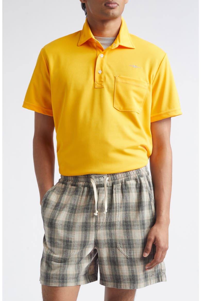 Coach's Polo, Main, color, MEDAL GOLD