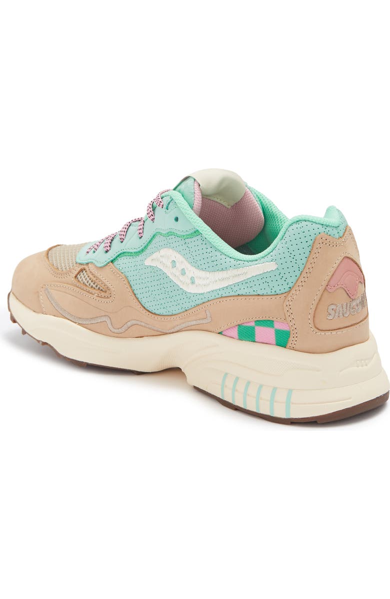 Saucony 3D Grid Hurricane Sneaker, Alternate, color,