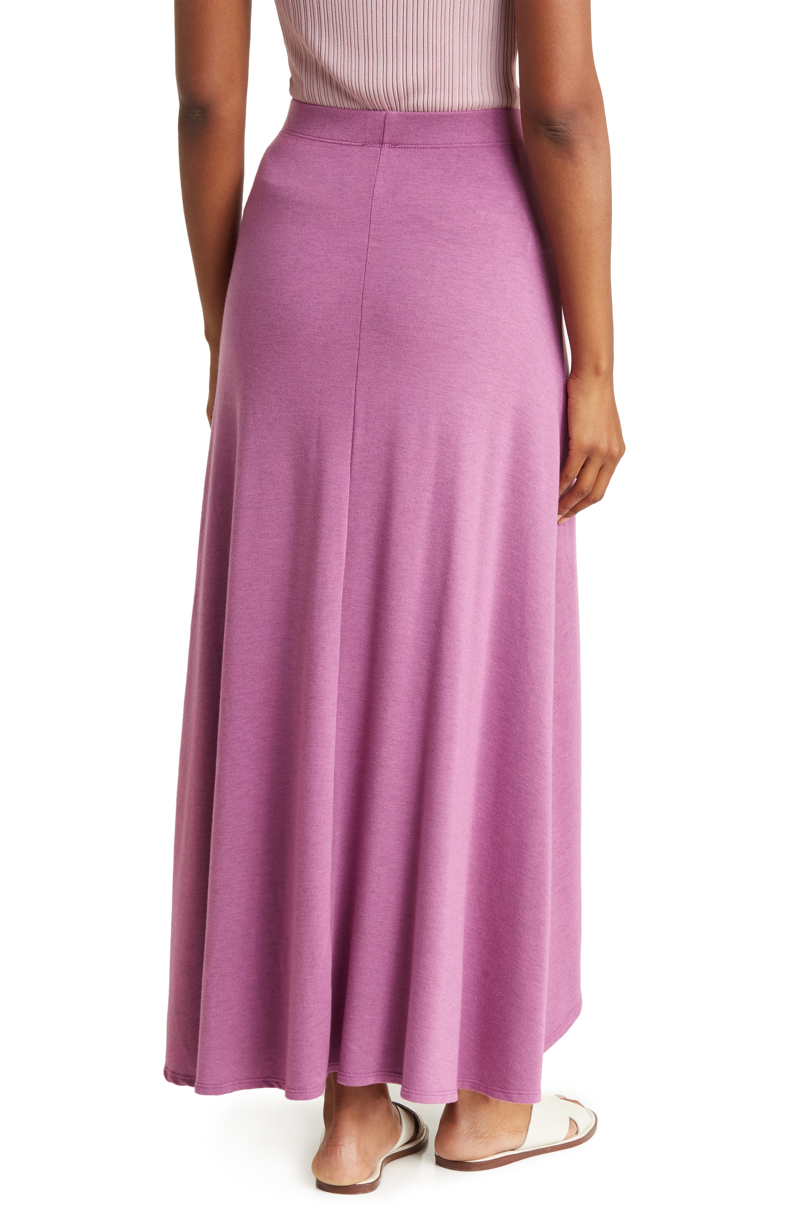 Asymmetric Hi-Low Skirt - image 4