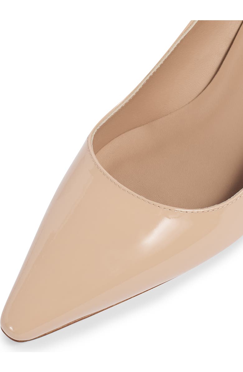LK Bennett Avalina Flare Kitten Heel Pump, Alternate, color, Beige