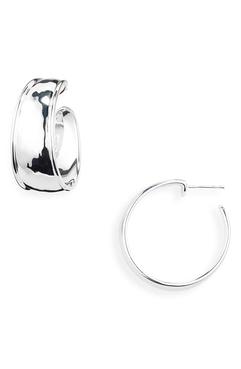 Ippolita 'Goddess' Rosé Hoop Earrings, Alternate, color, 