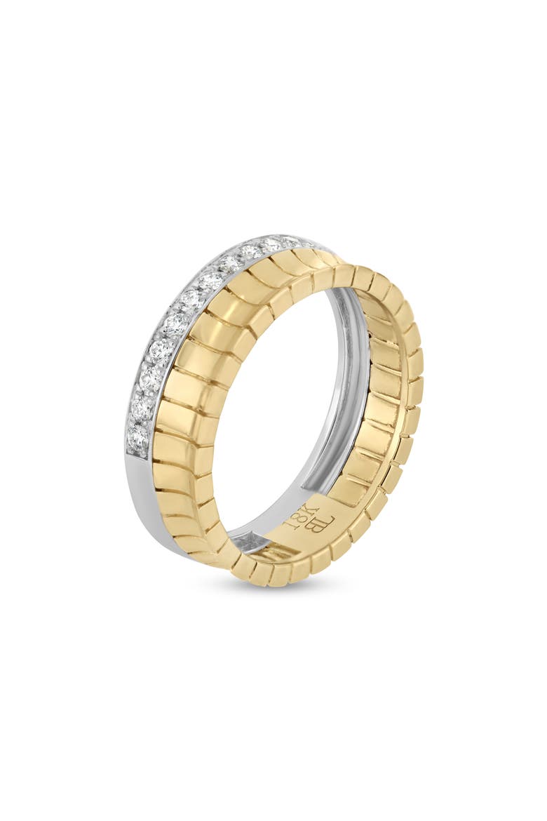 18K Gold Cleo Diamond Statement Ring, 6mm, Alternate, color, 18KWY GOLD