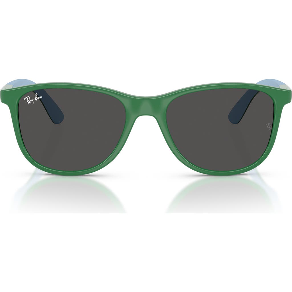 Ray Ban Ray-ban 49mm Square Sunglasses In Dark Grey/green