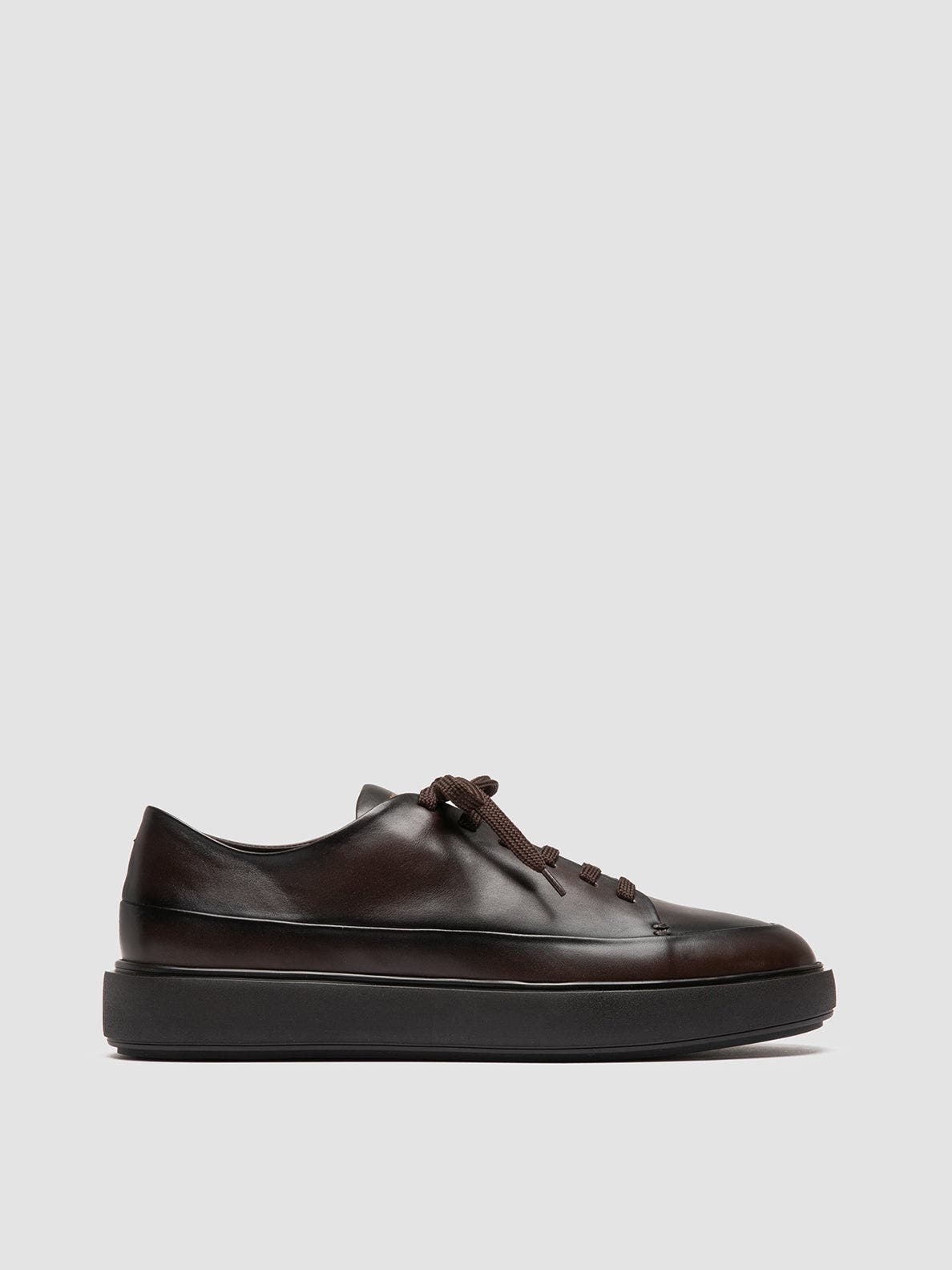 Officine Creative Release 001 Aero Buttero Nappa, Alternate, color, Dark Brown