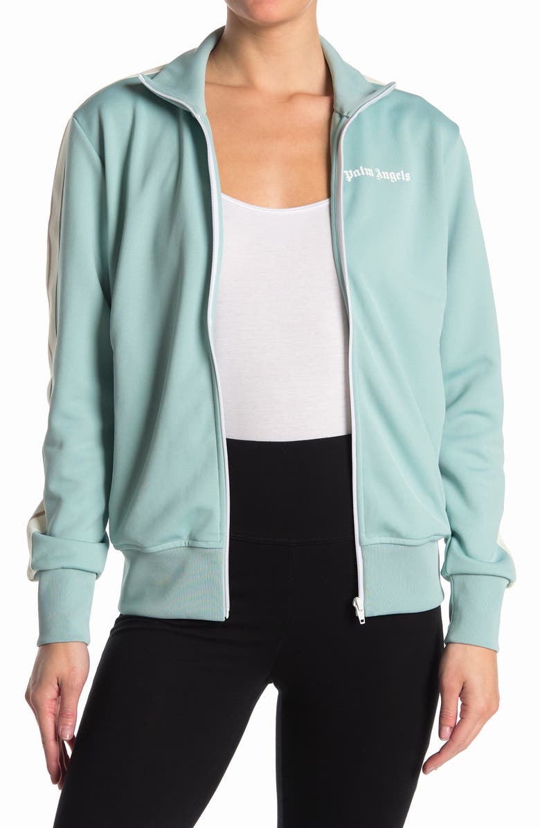 Palm Angels Classic Zip Track Jacket, Main, color,