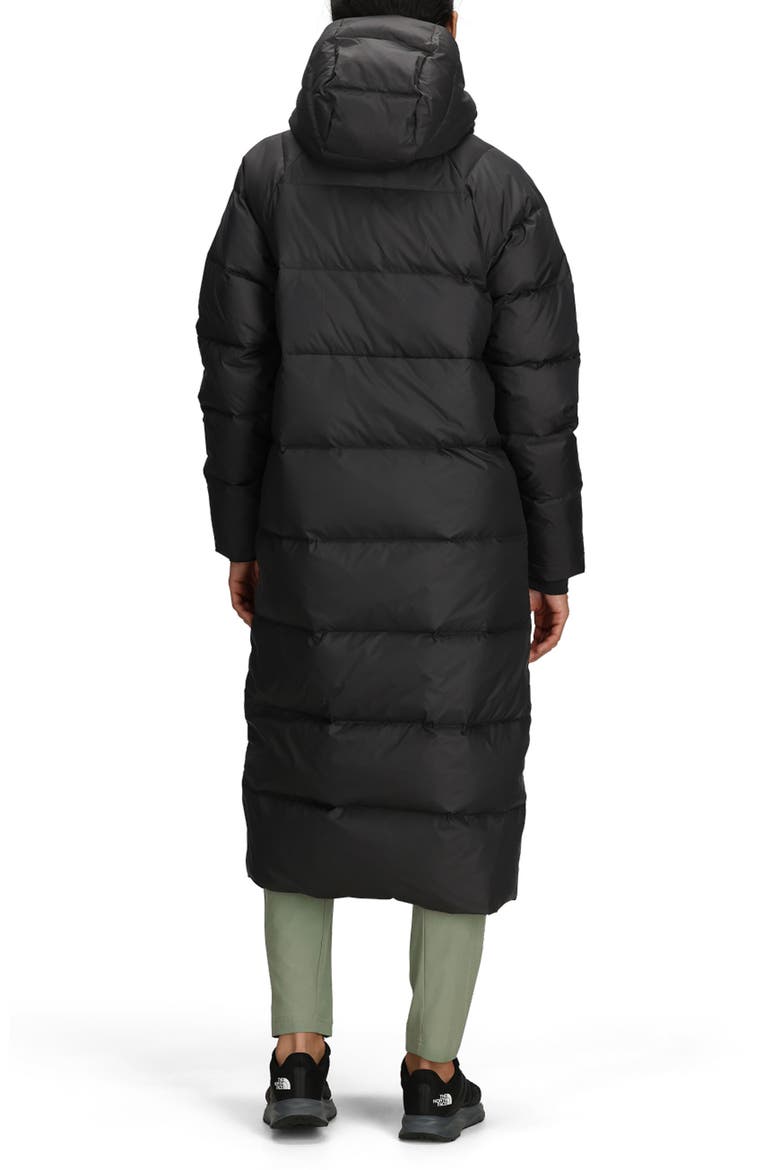 Hydrenalite™ Water Repellent 600 Fill Power Down Hooded Parka, Alternate, color, TNF BLACK