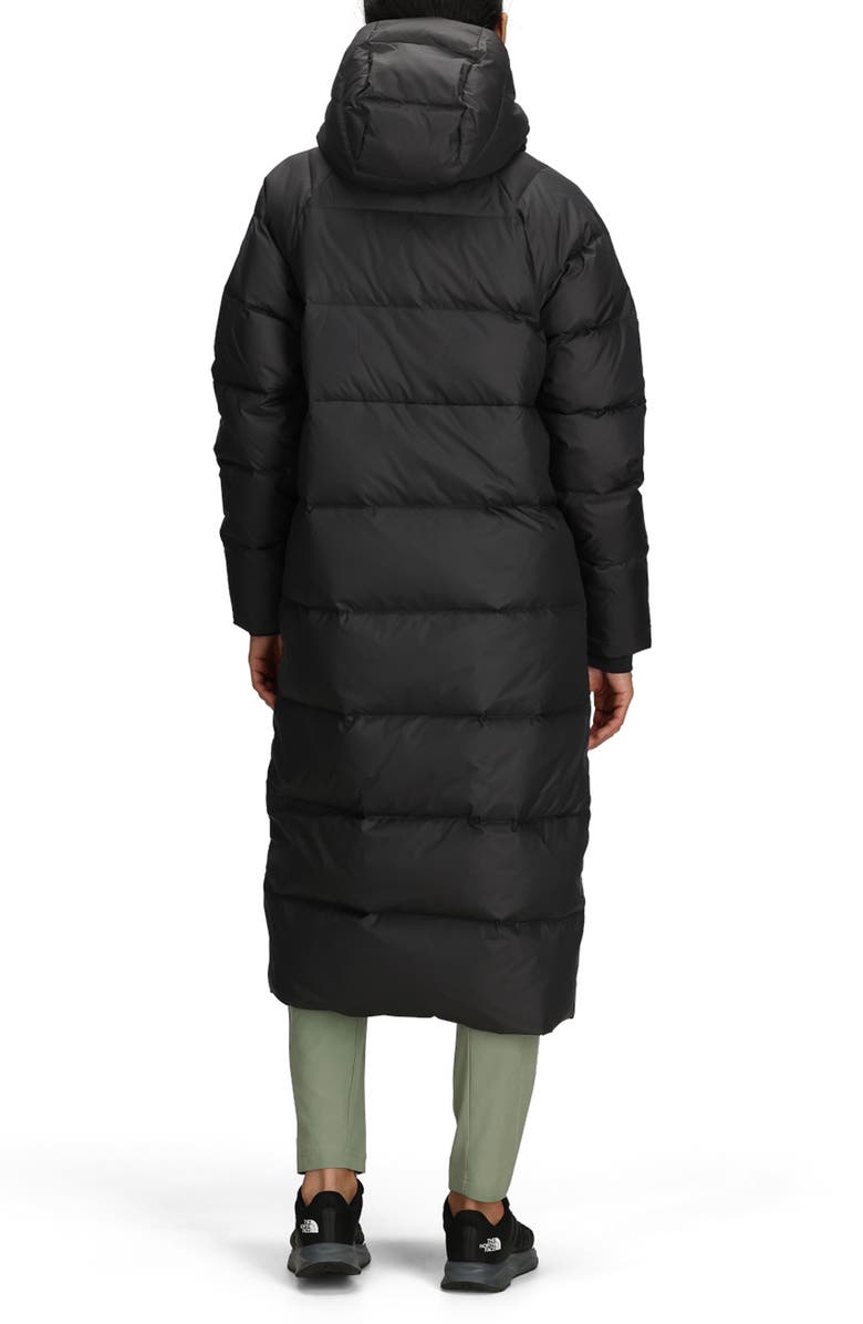 The North Face Hydrenalite<sup>™</sup> Water Repellent 600 Fill Power Down Hooded Parka, Alternate, color, Tnf Black