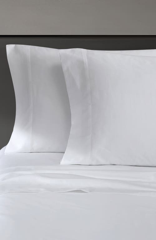 Vera Wang 800 Thread Count Sateen Sheet Set In White