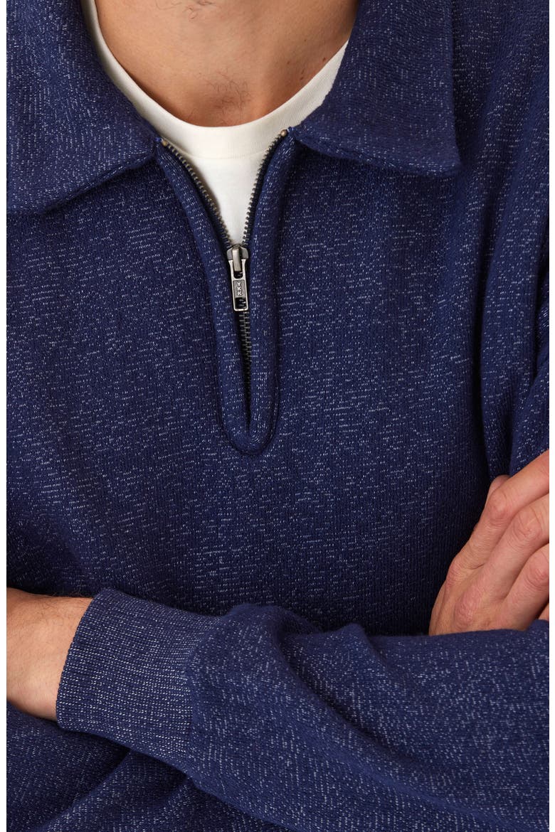 Gabe Oversize Fleece Quarter Zip Pullover, Alternate, color, STARGAZER