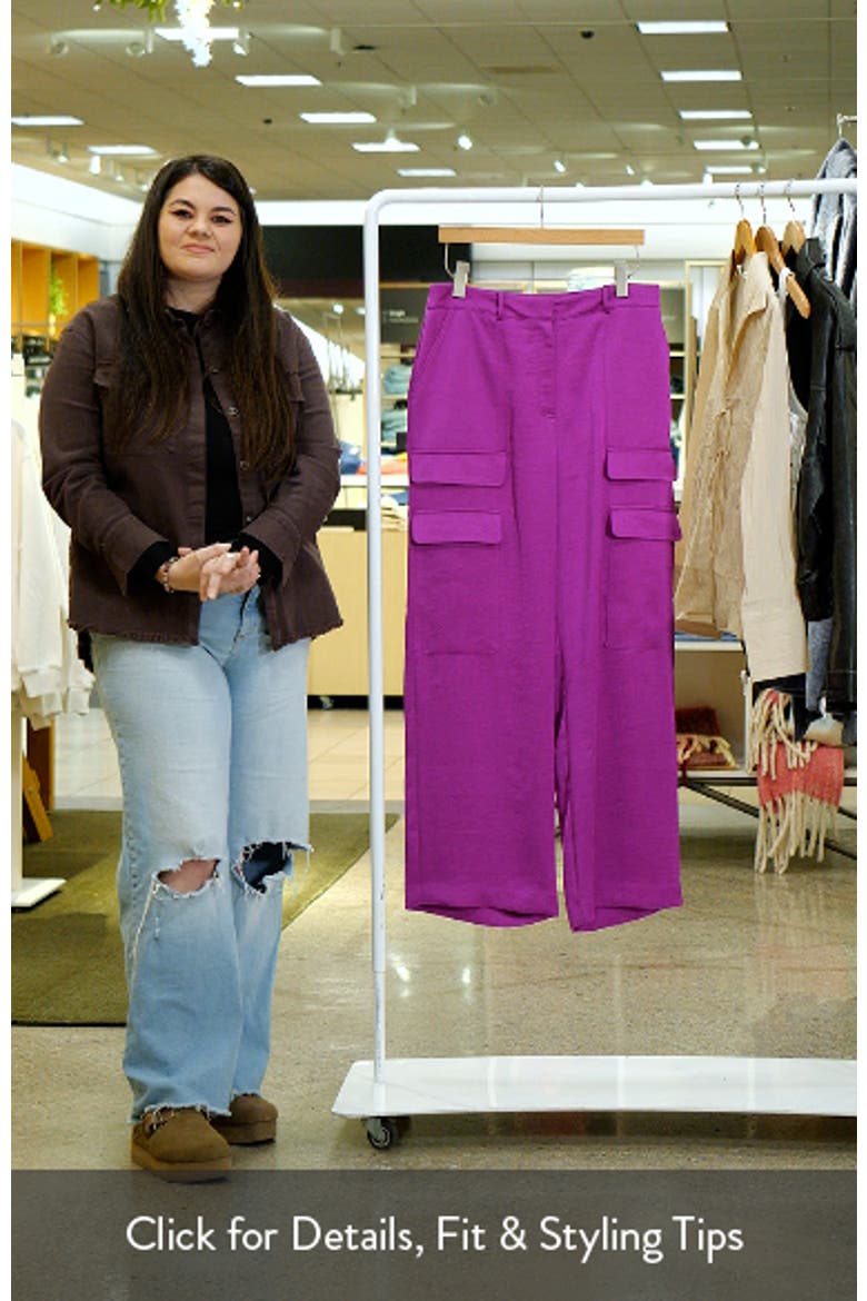 Satin Cargo Pants video
