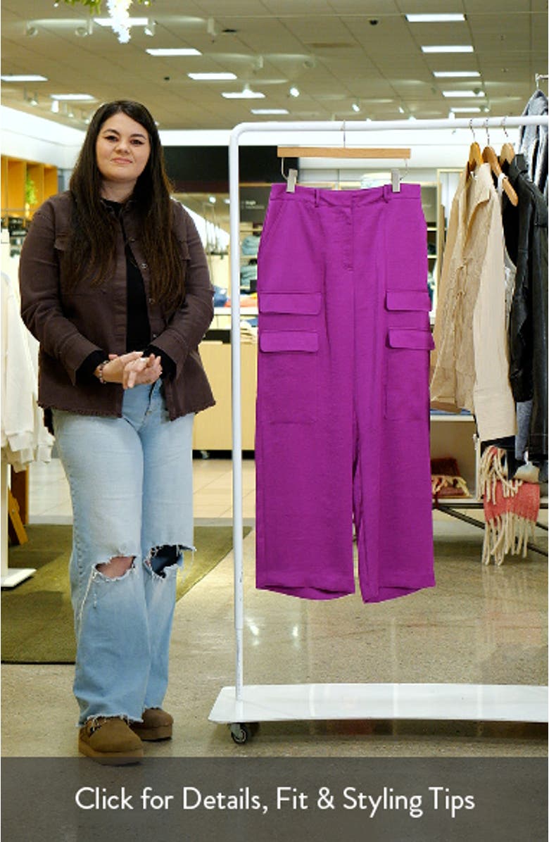 Satin Cargo Pants, sales video thumbnail